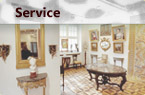 Serviceleistungen: Beratung beim Antiquitätenkauf, Objektbetreuung, Begutachtung und Wert-Einschätzung