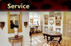 Serviceleistungen: Beratung beim Antiquitätenkauf, Objektbetreuung, Begutachtung und Wert-Einschätzung
